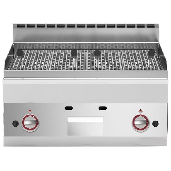 G65/GPL7T-N (25) Gas Lavasteingrill, Rost aus Gusseisen -Top-